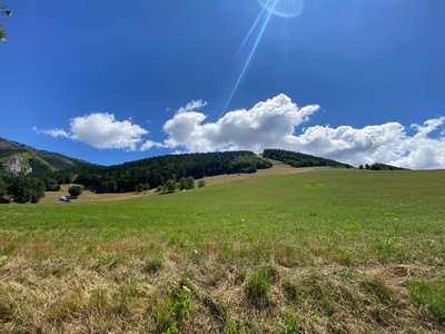 Site de l'Aigle vu depuis l'atterrissage