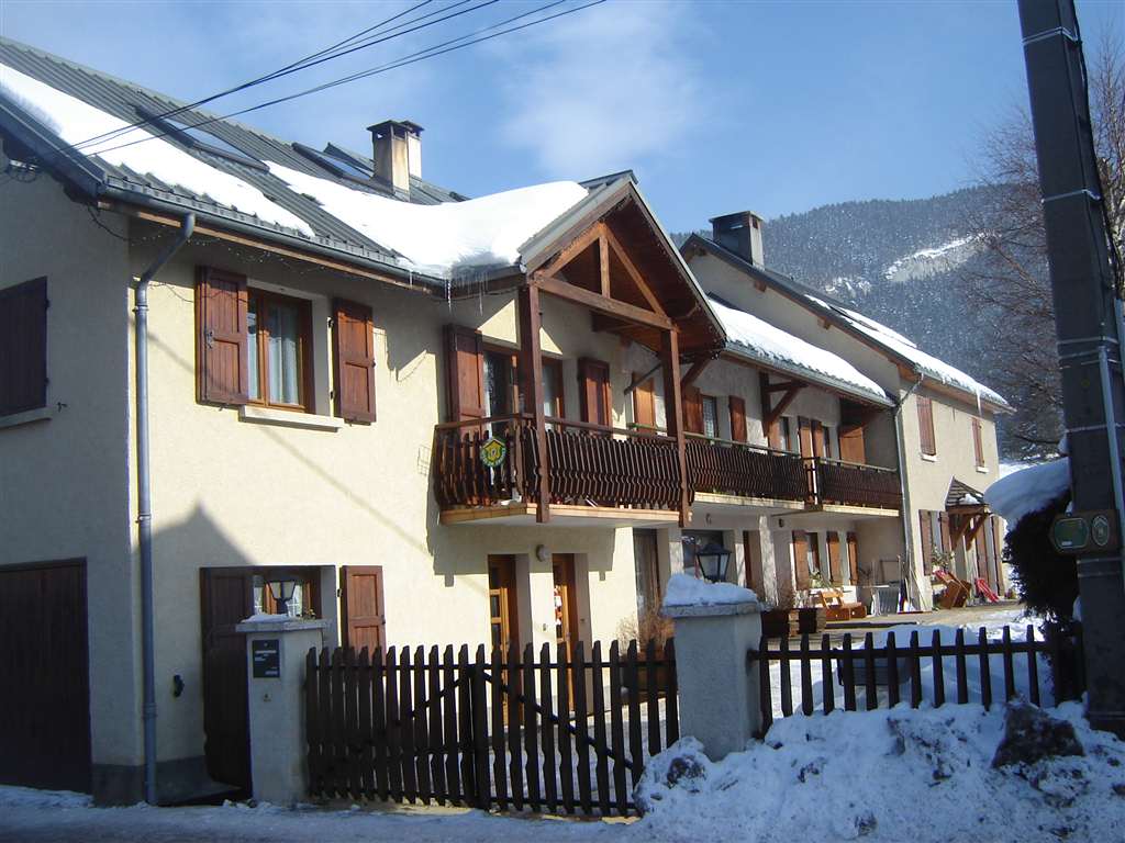 Vue du gîte de la route