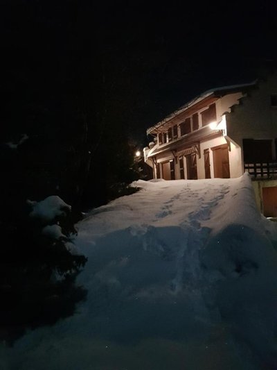 "Vision Vercors", la maison une nuit sous la neige, c'est magique!