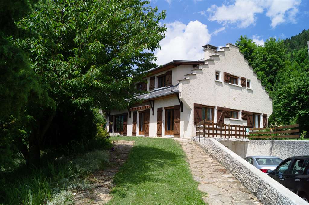 La maison "vision vercors", l'été.