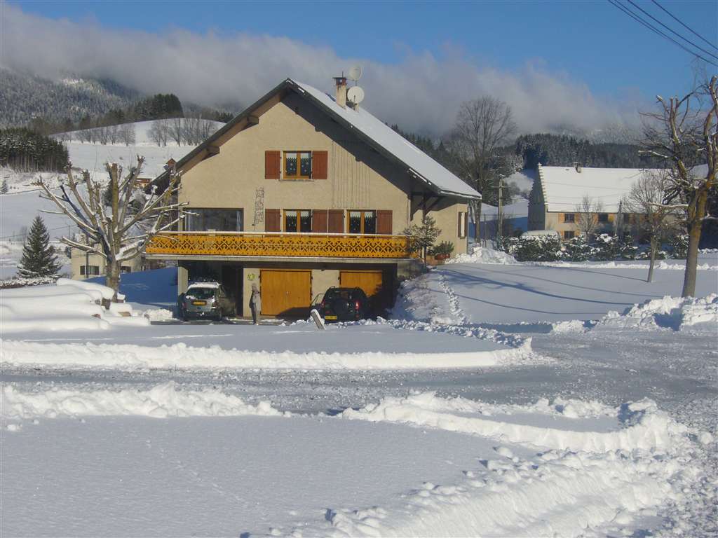 La maison en hiver