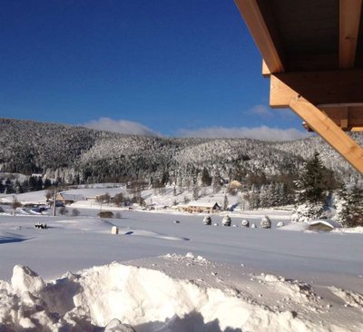 Vue du chalet automne 2012