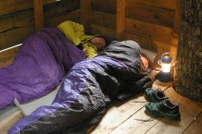 Bivouac dans les cabanes perchées