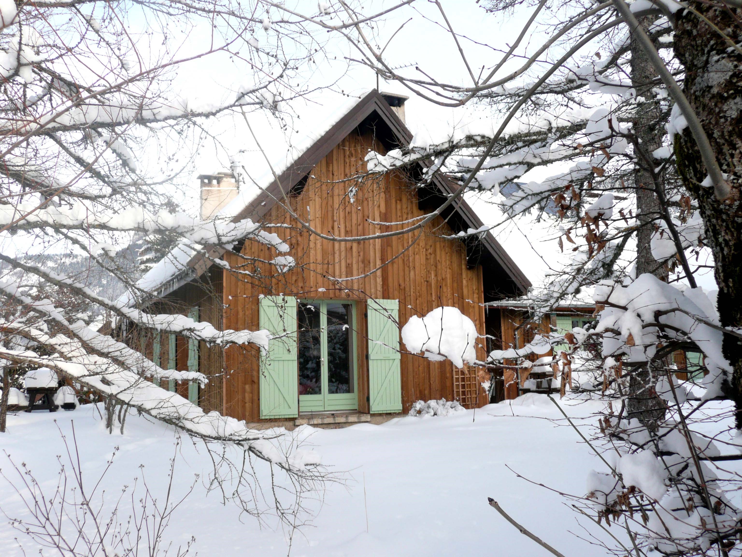 Gîte Inouk enneigé