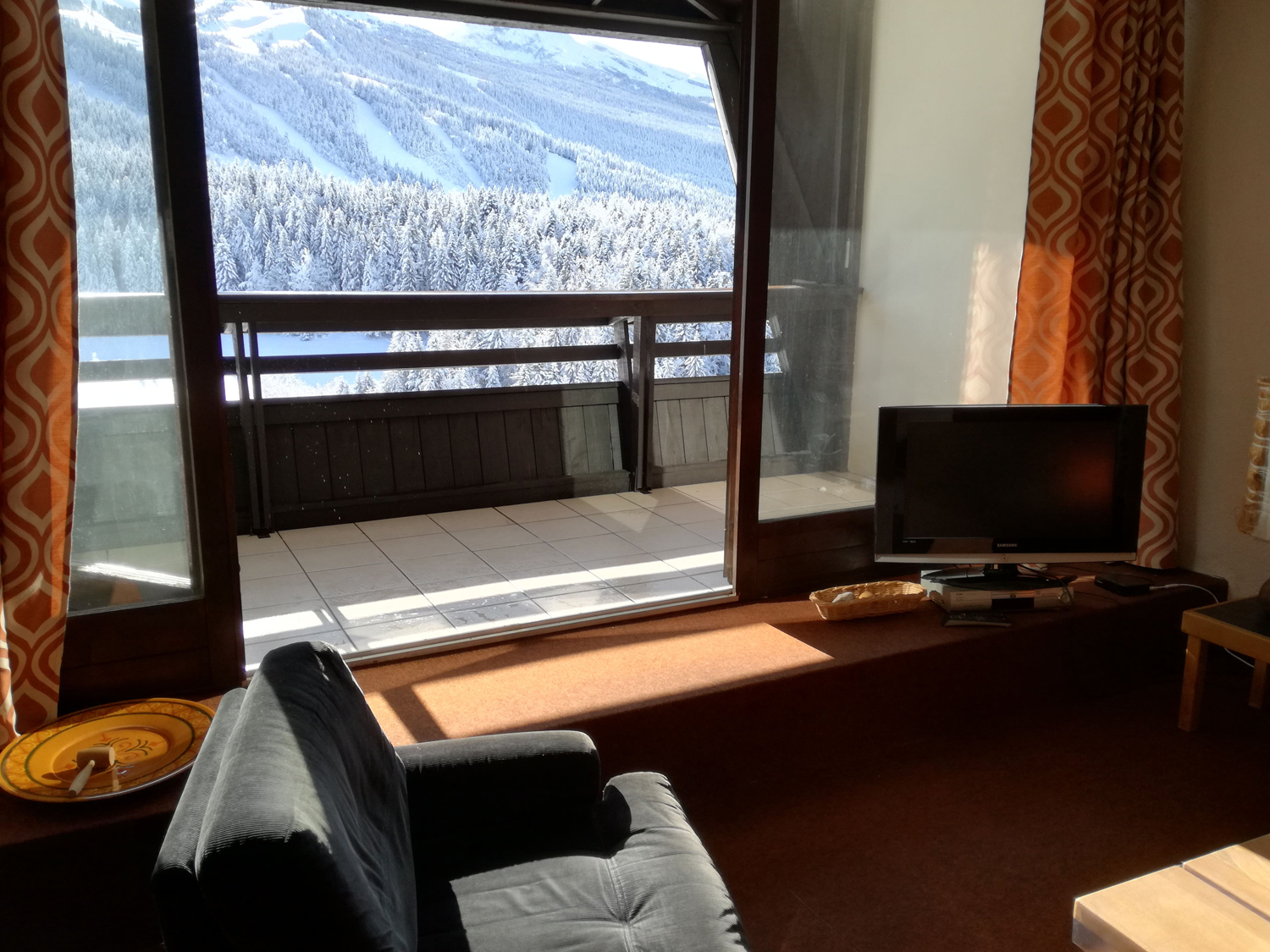 séjour avec balcon