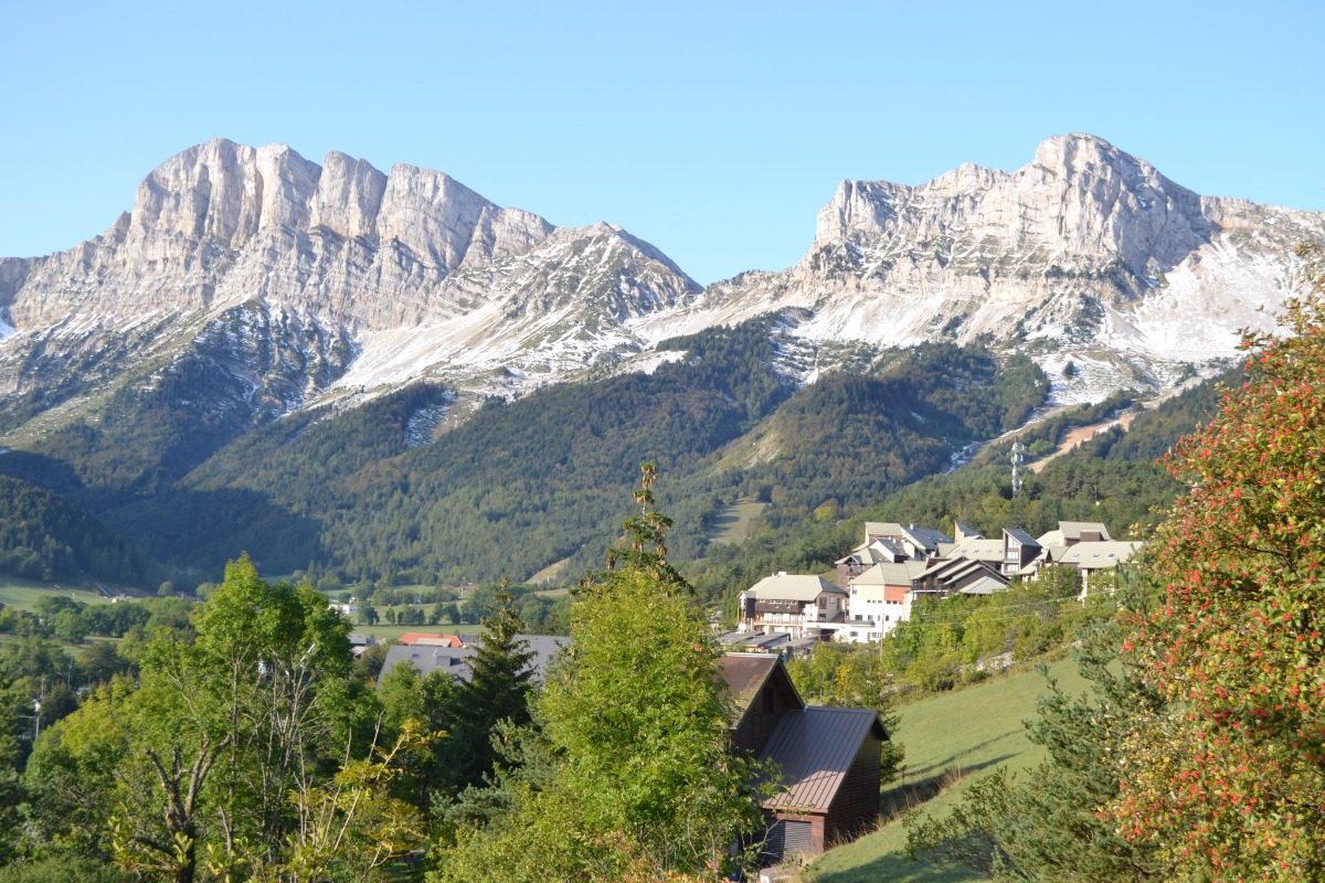 Les dolomites D2 -N° 10 : Appartement vacances duplex à Gresse en Vercors pour 4 personnes au coeur de la station de ski