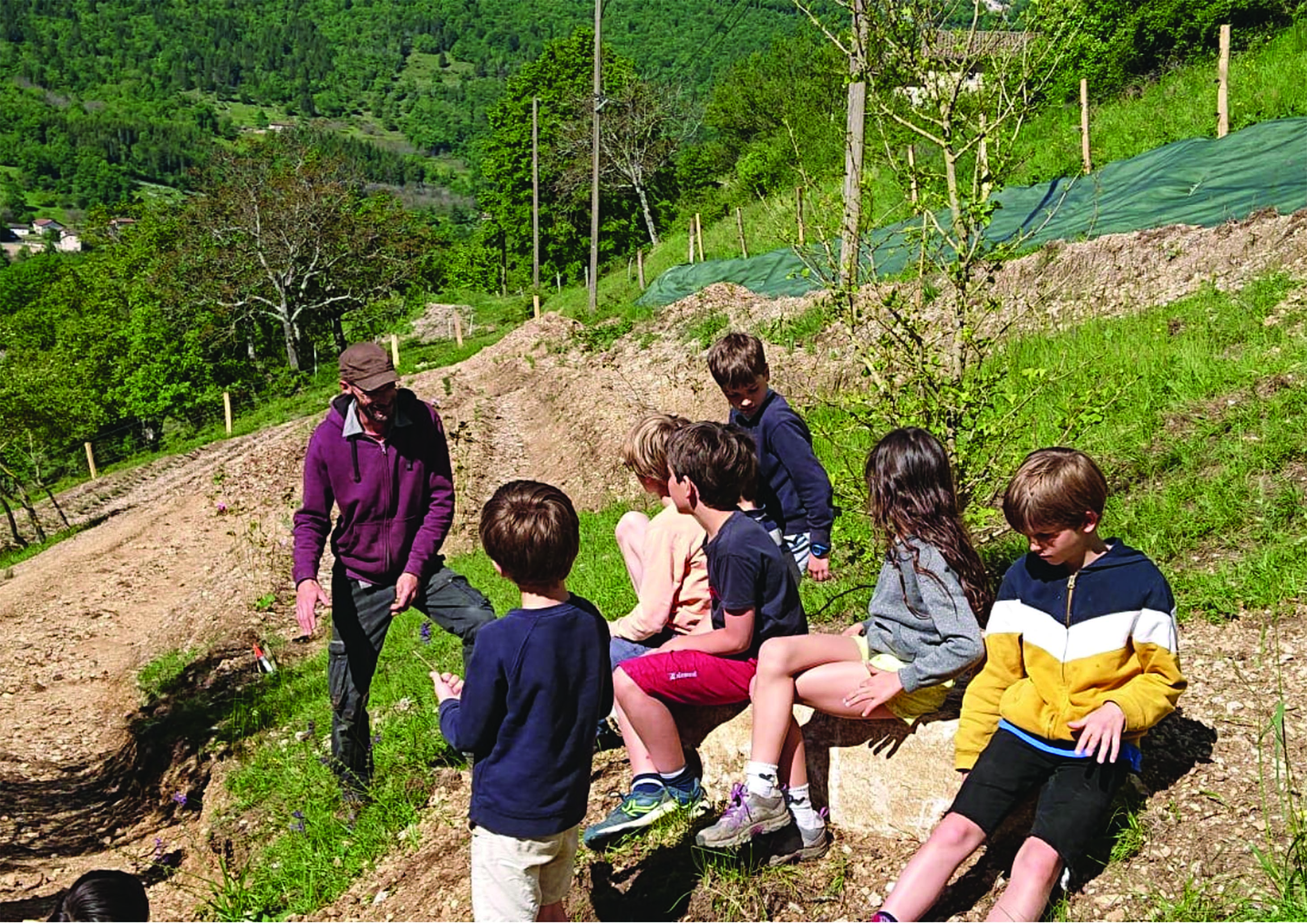 Les Aromatiques de Choranche, visite pédagogique enfants