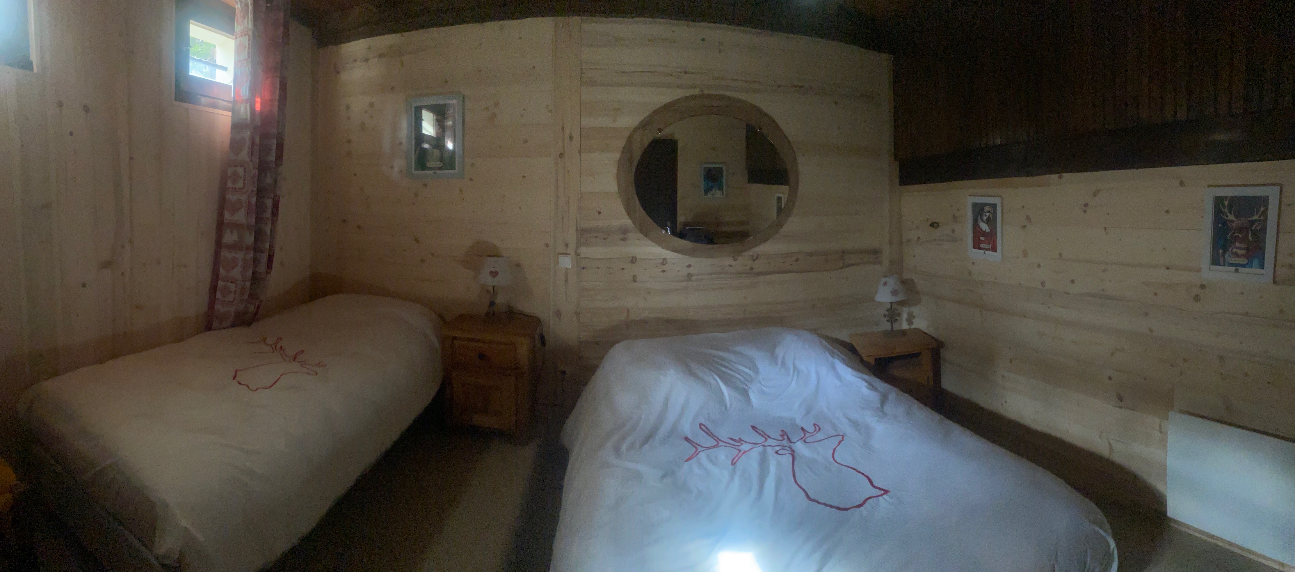 Chalet le cerf Blanc - chambre 1