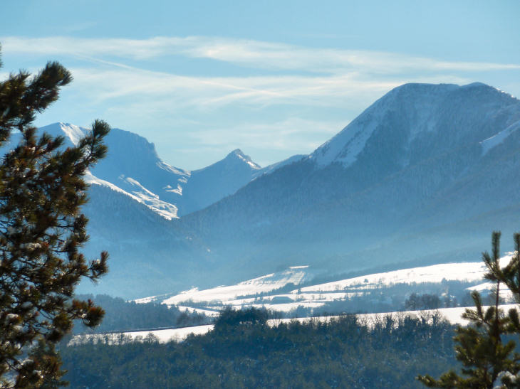 Vue sur le Trièves et col de Lus-lCH