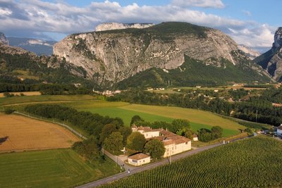 Domaine Mayoussier vue du ciel