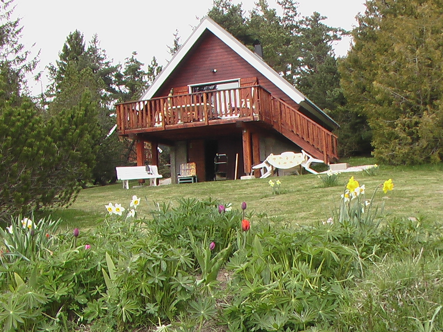 Vue extérieure chalet