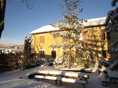 centre de vacances Maison de l'aventure sous la neige