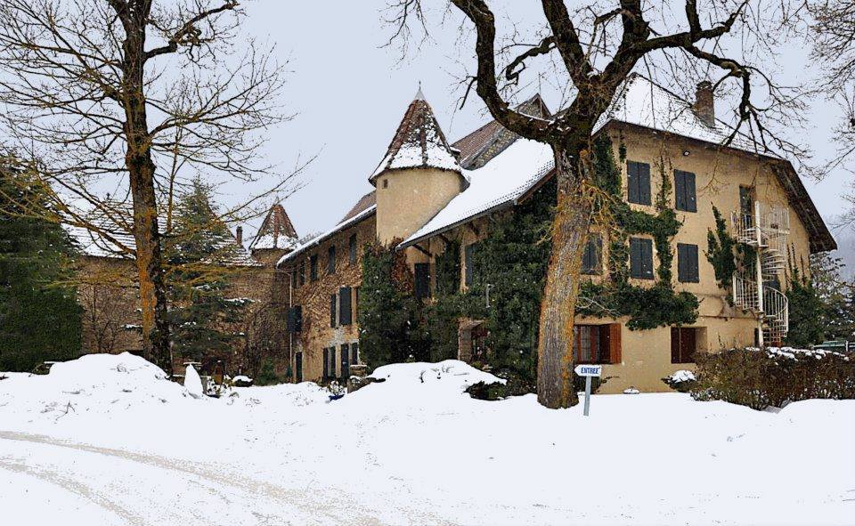 Le Château de Passières (hiver)