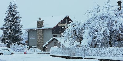 exterieur hôtel hiver