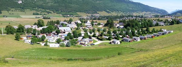 Vue du camping