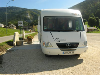 Aire de service camping-cars Lans en Vercors