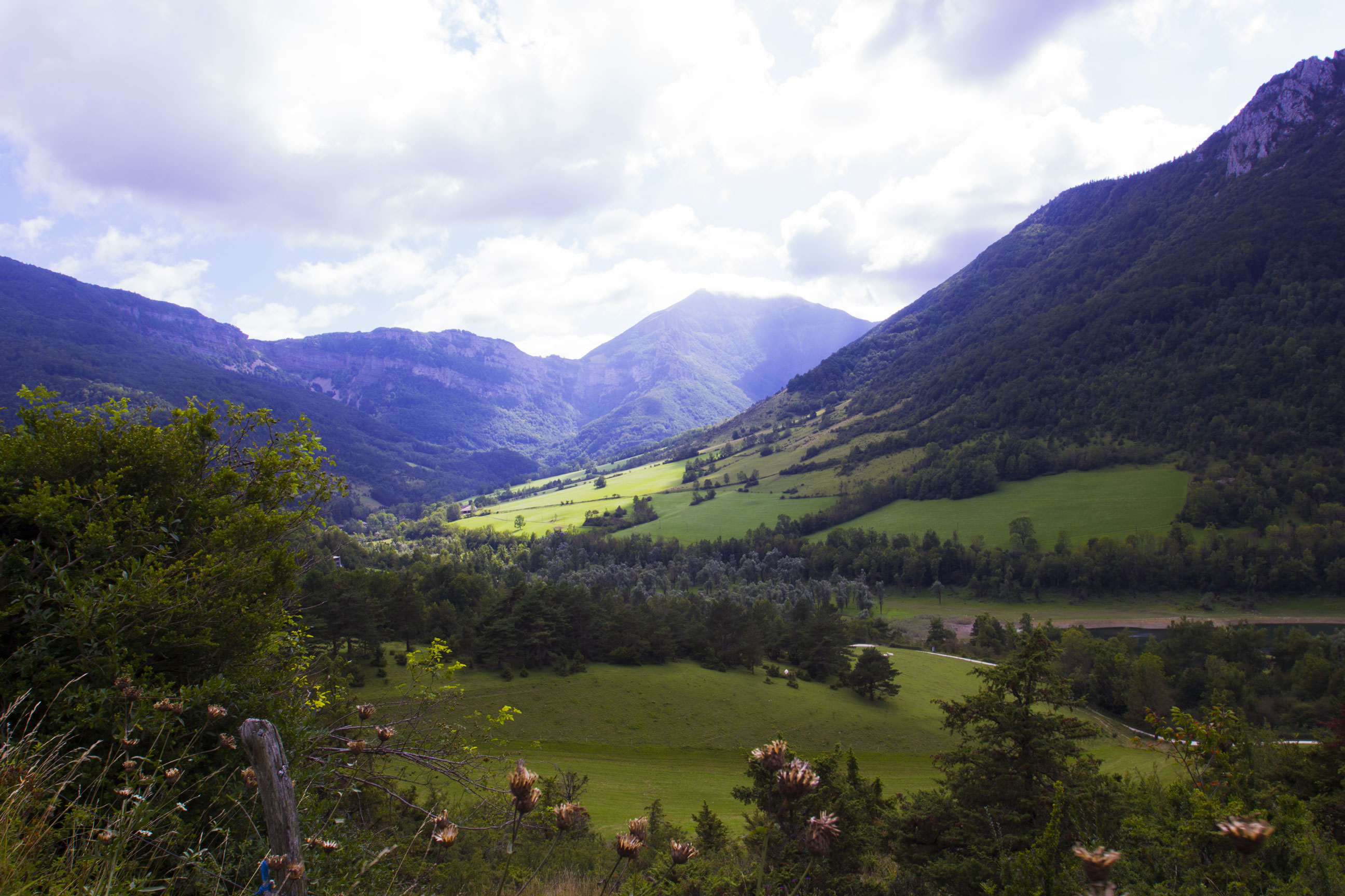 Vue depuis la Jacine