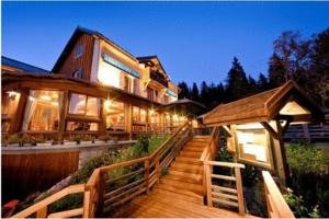 Extérieur de l'auberge