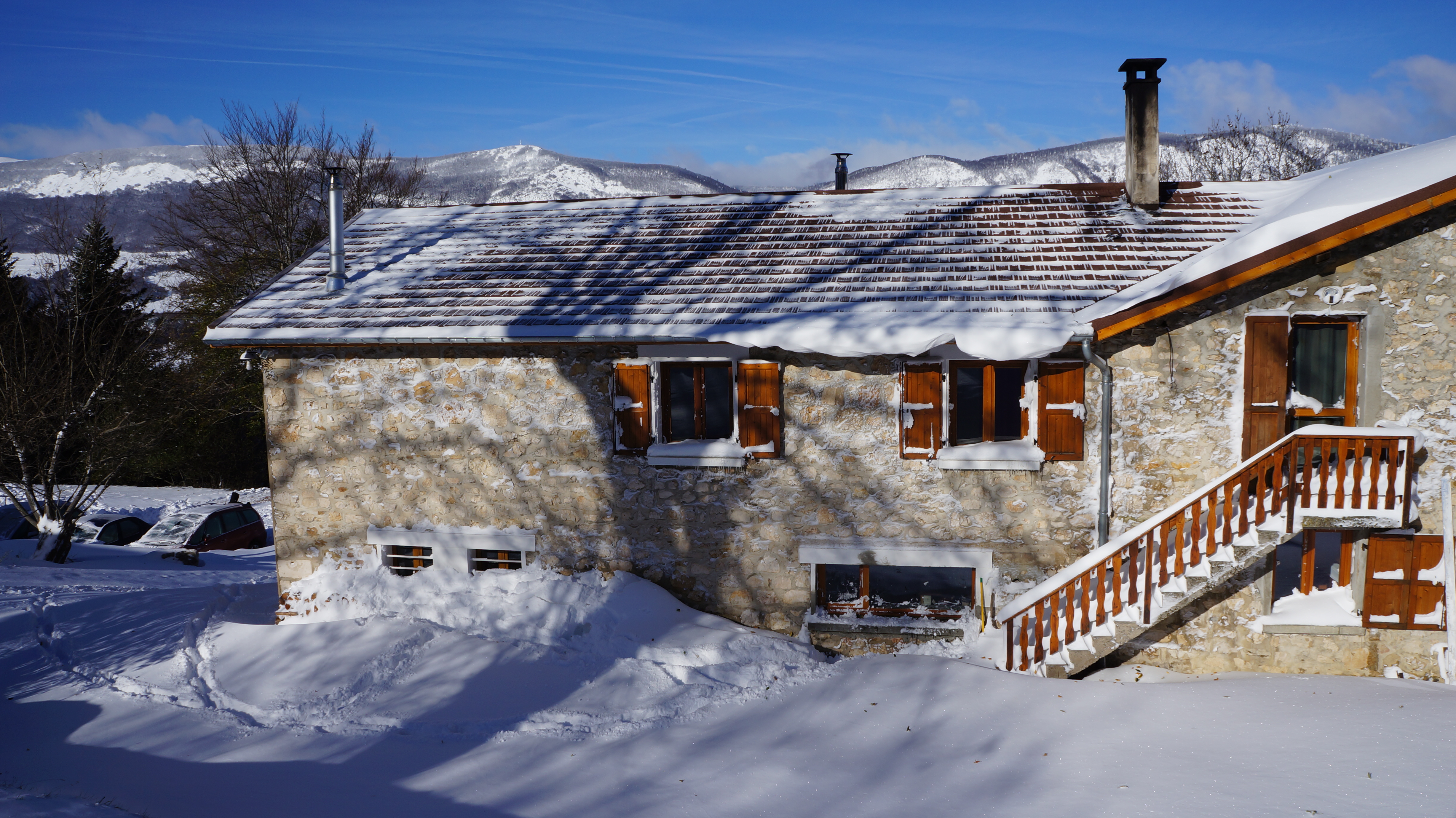 ferme du Pré Gite et centre de vacances Vercors neige