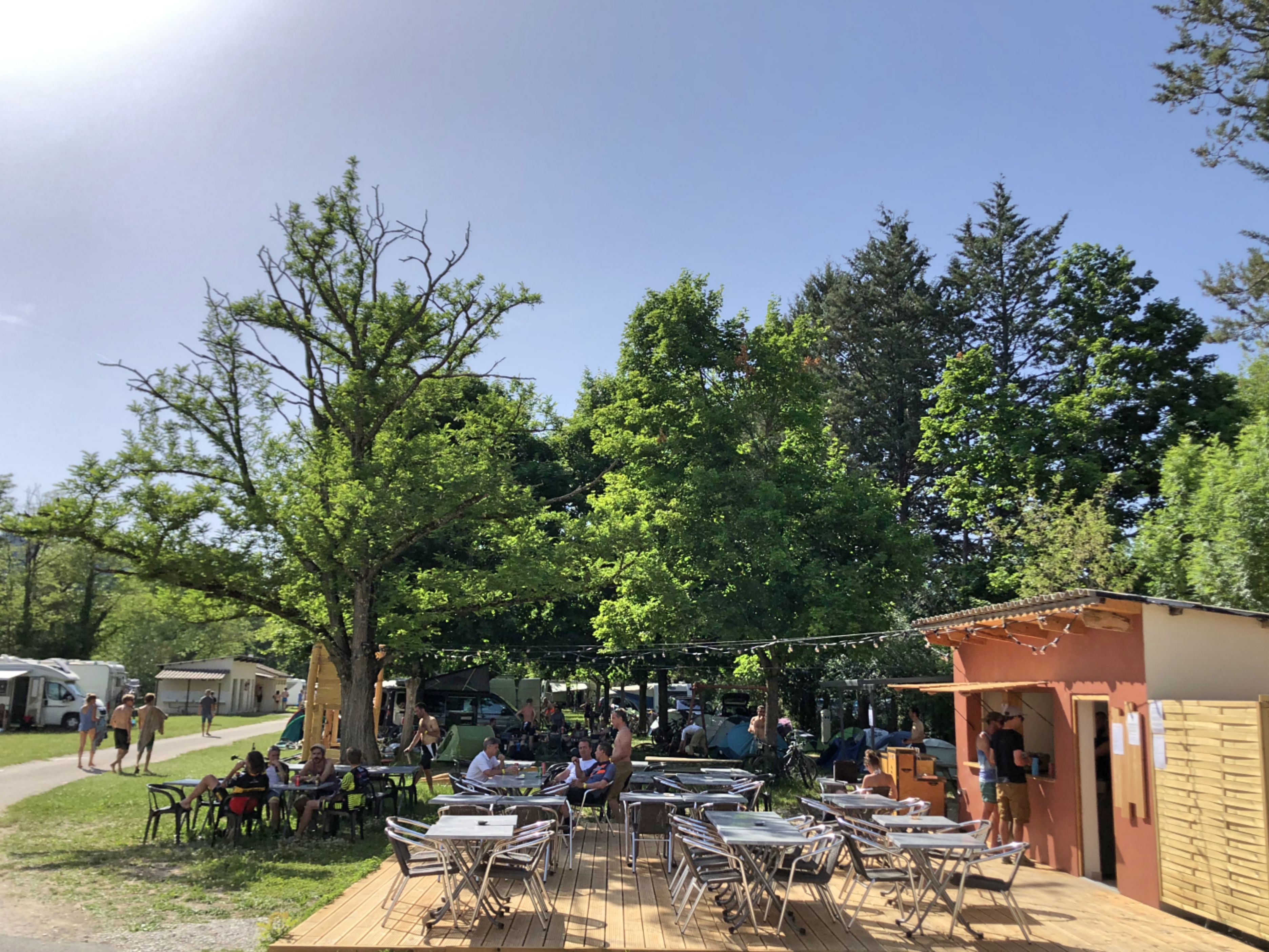 Terrase du snack