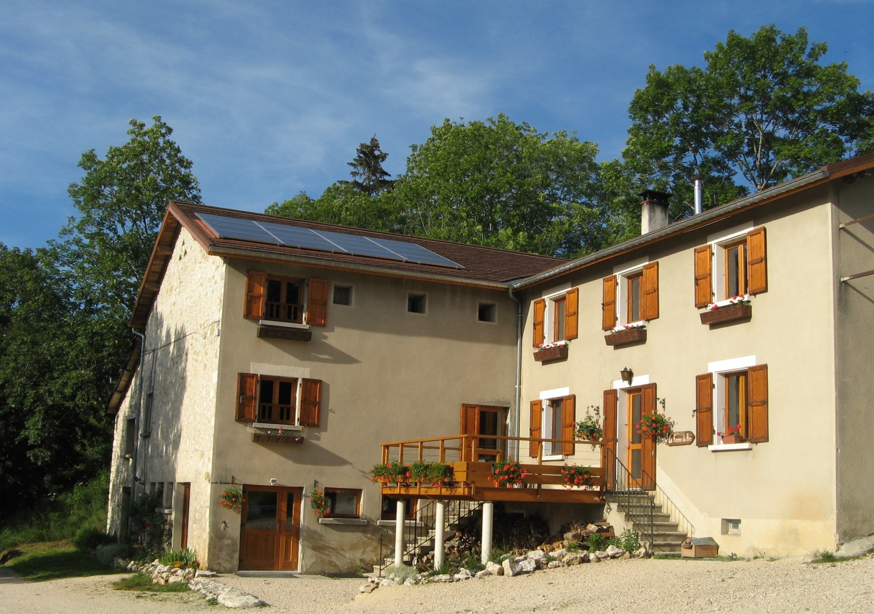 Vue de la Ferme du Pré