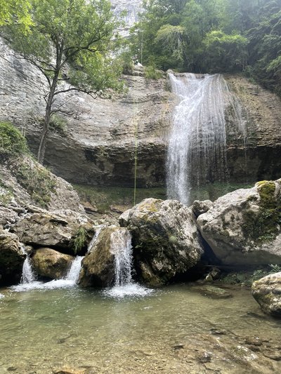 Cascade 30 mètres aux ecouges