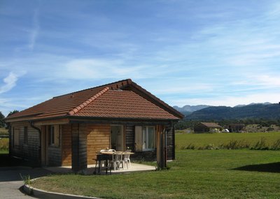 Chalet vu de l'éxtérieur