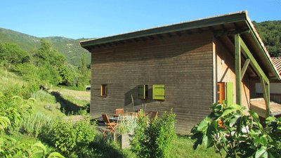 Le Gite et sa terrasse