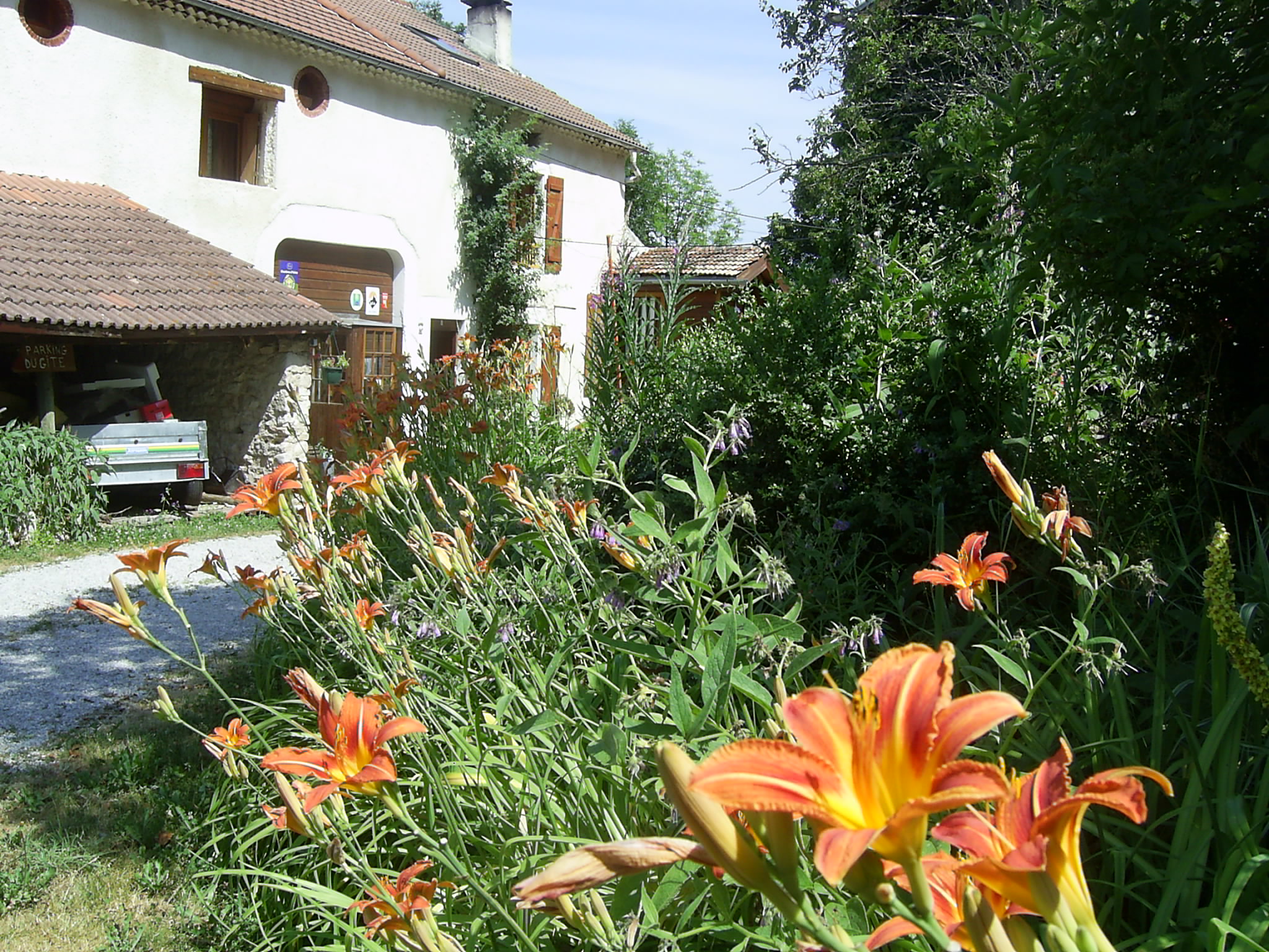 L'entrée extérieur des Liottards