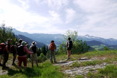 Vue depuis le sommet de Gros Martel