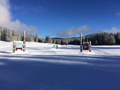 Le plateau de Gève, haut lieu du ski nordique