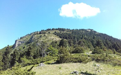 Le col de Côte Chèvre