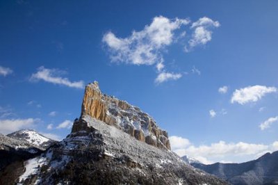 Rocher de Combeau en hiver