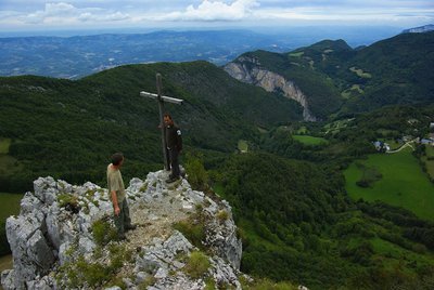 Le site d'escalade de Malleval