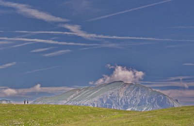 Le Grand Veymont vu du plateau de Beure