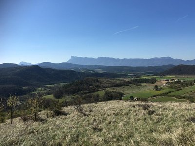 Vue sur le massif des 3 Becs