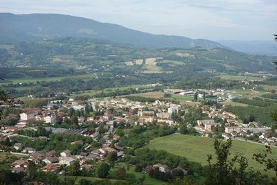 Vue sur Saint-Jean-en-Royans