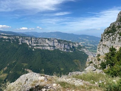 Vue depuis le Pas des Voûtes