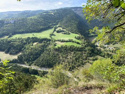 Vue depuis le Pas de la Corne