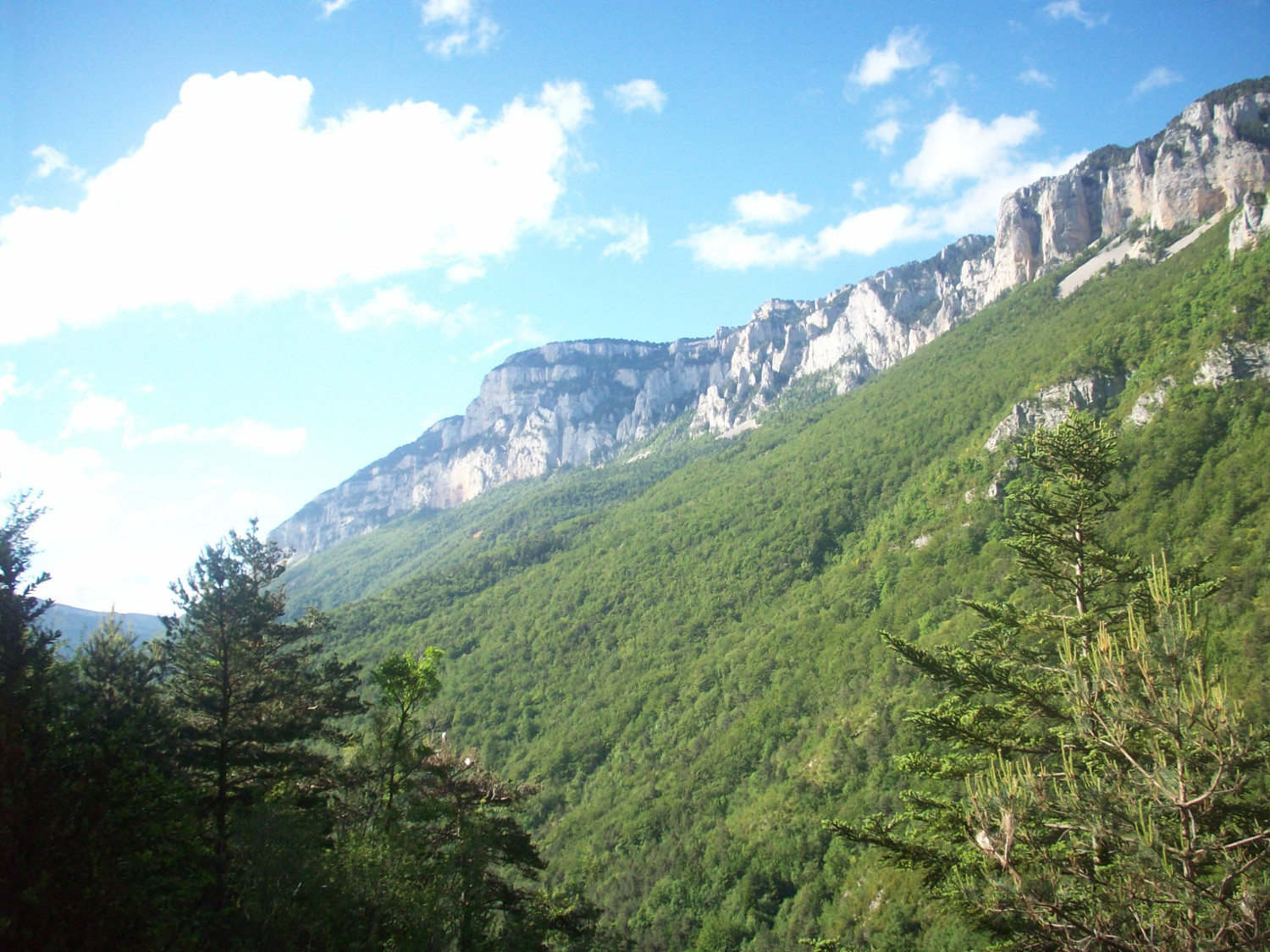 Falaises du cirque d'Archiane