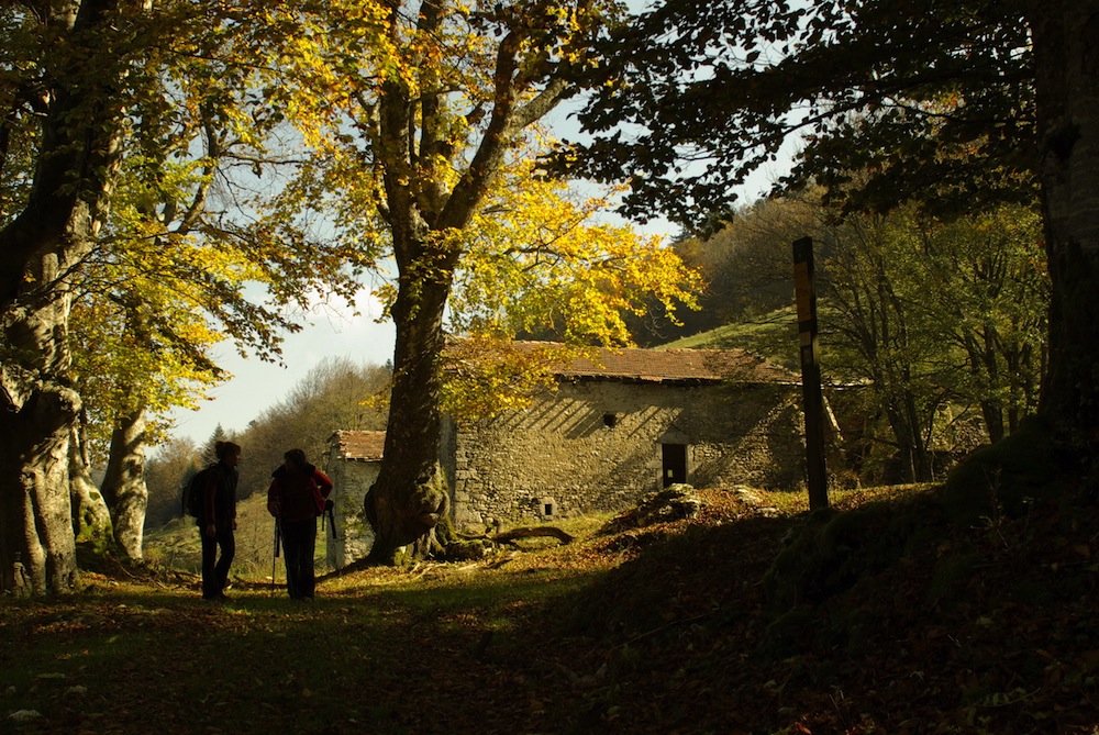 Les ruines de Gampaloux