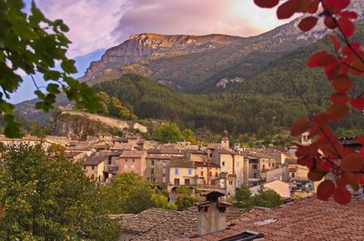 village de châtillon et montagne du glandasse