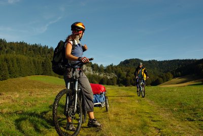 Balade VTT en famille