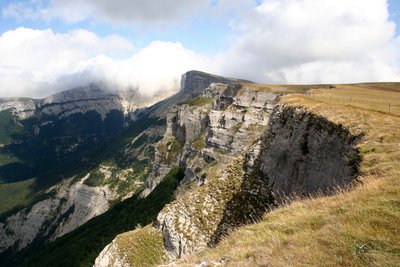 Impressionnantes falaises de Font d'Urle