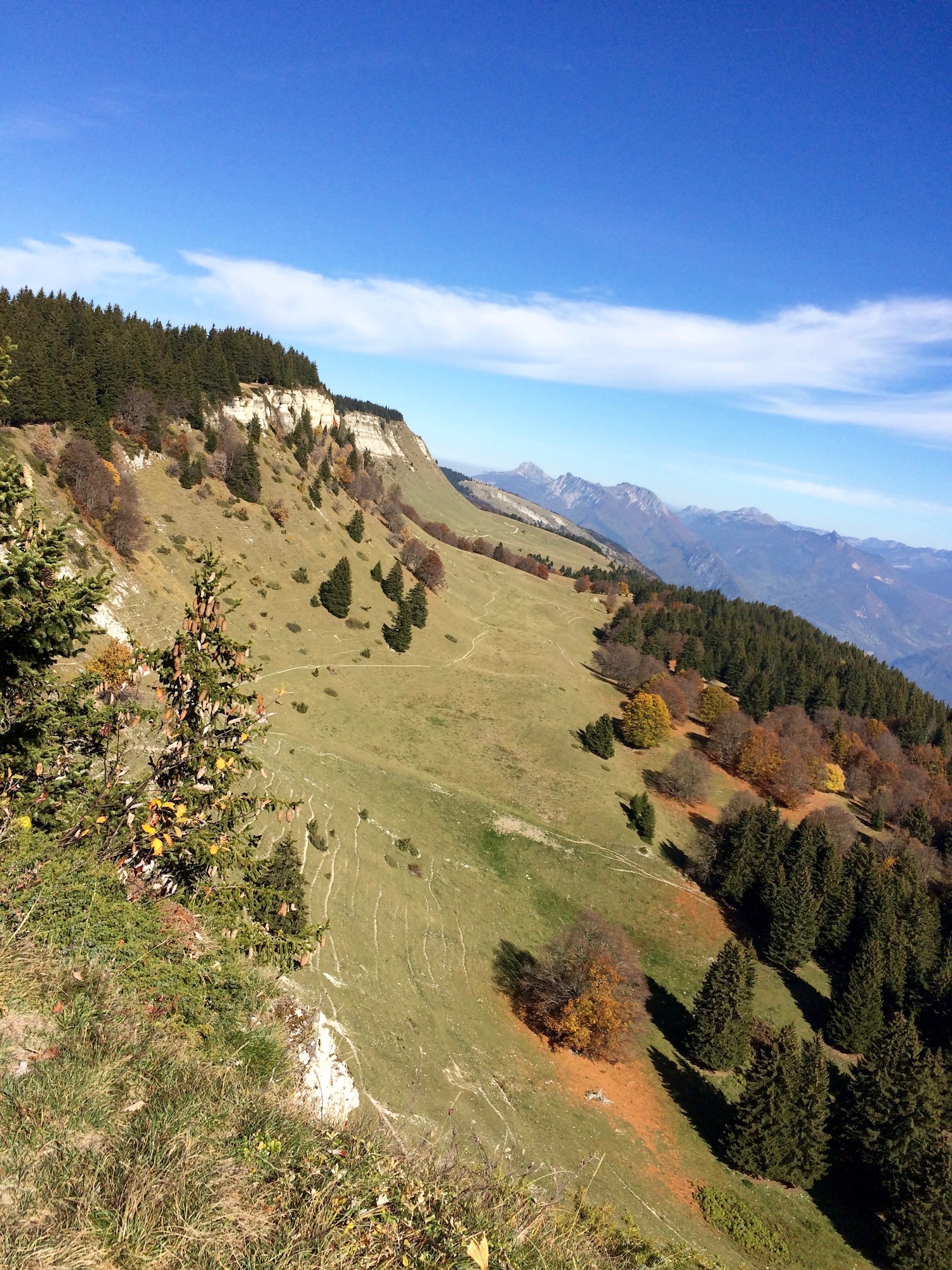 Alpage de la Molière à l'automne