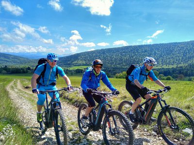 Dans la plaine de Vassieux-en-Vercors