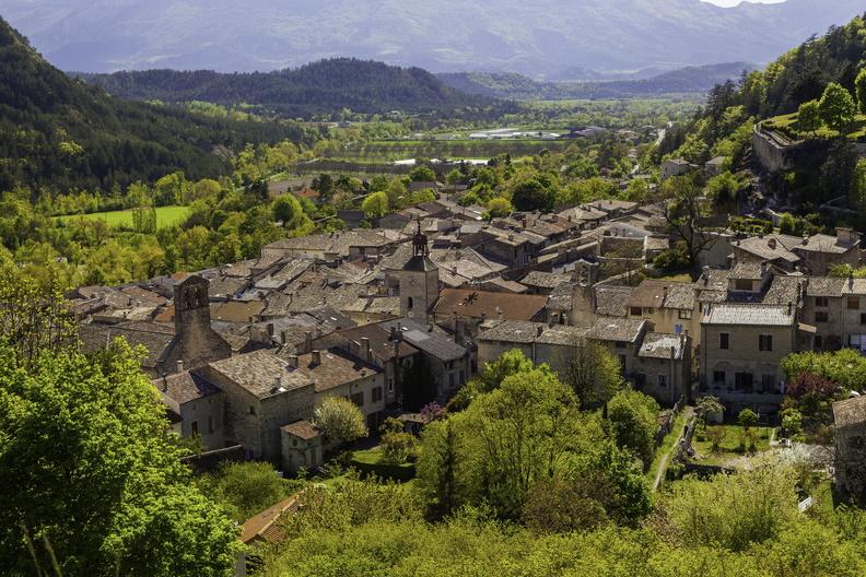 Vue sur Châtillon-en-Diois