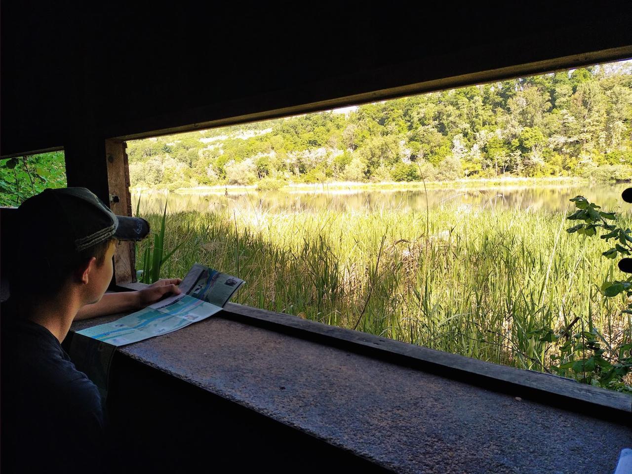 Observatoire sur les berges de l'Isère