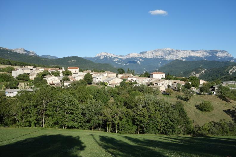 Vue sur Marignac-en-Diois