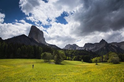 Vue sur le Mont Aiguille